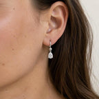 Pear Cut Lab-Grown Diamond Drop Earrings