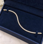 Lab-Grown Diamond Tennis Bracelet – Round Cut