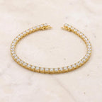 Lab-Grown Diamond Tennis Bracelet – Round Cut