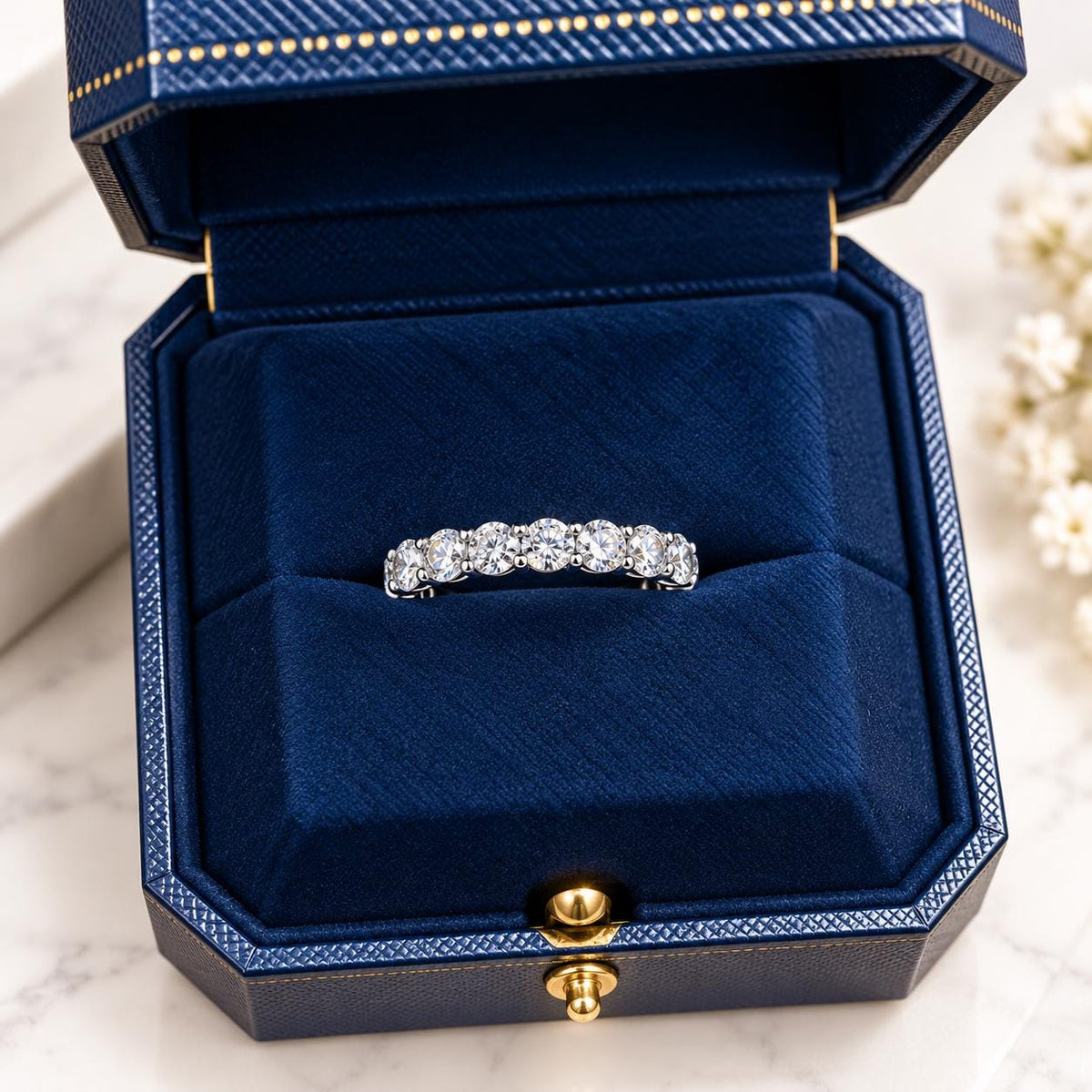 Round Diamond Eternity Band – Full Eternity Wedding Ring