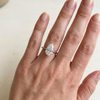 Pear Cut Diamond Engagement Ring – Solitaire