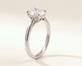 Oval Lab-Grown Diamond Solitaire Ring