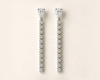 Pear Cut Diamond Drop Earrings