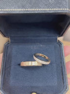 Video of the His & Hers Matching Wedding Bands