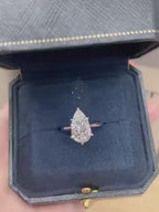 Video of the Pear Cut Diamond Engagement Ring – Solitaire
