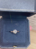 Video of the Round Solitaire Engagement Ring – Four Prong